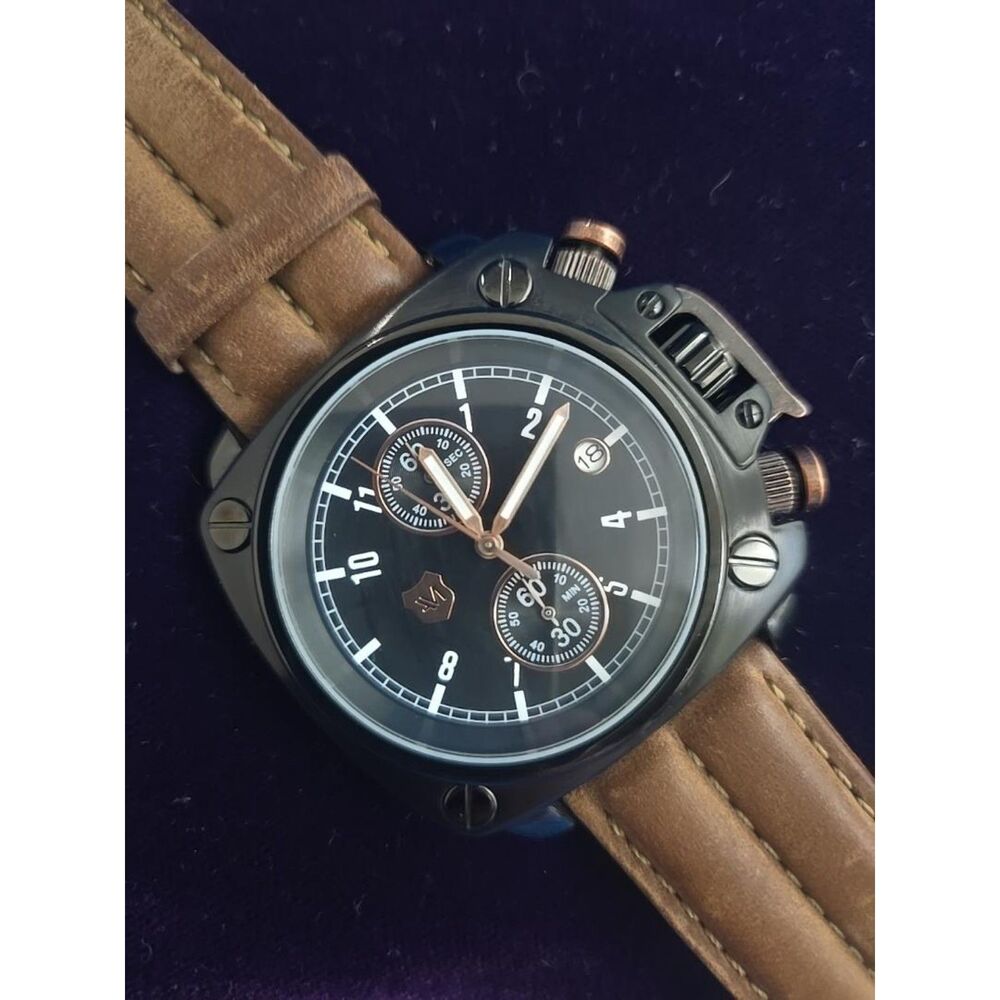 Andrew Marc Heritage Cargo Men's Chronograph Watch (Model: A10101TP02)